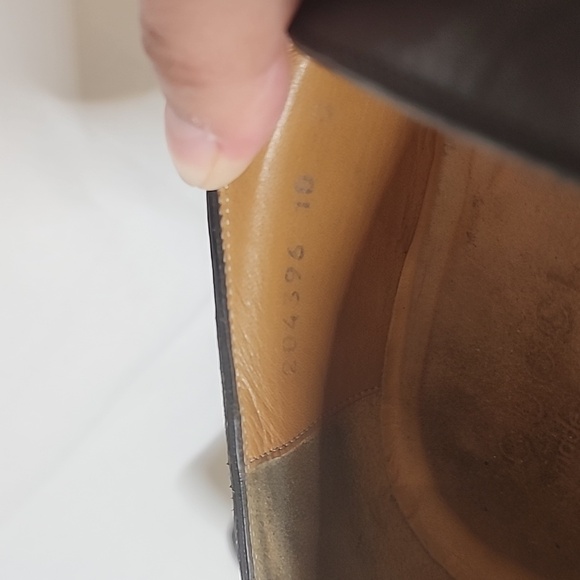 Authentic Vintage Gucci Men's Horsebit Black Loafers size - Picture 6 of 7